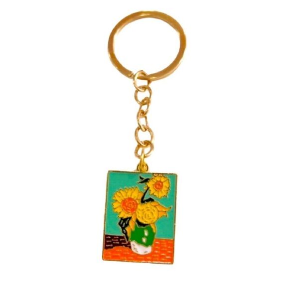 COPY - Van Gogh Sunflowers 🌻 Keychain - Picture 1 of 3